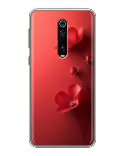Чохол для Xiaomi Redmi K20 з картинкою «Макові суцвіття»
