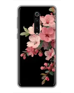 Чохол для Xiaomi Redmi K20 з картинкою «Рожева гілка сакури»
