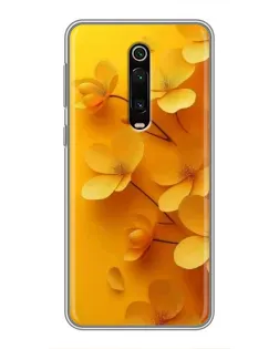 Чохол для Xiaomi Redmi K20 з картинкою «Золоті пелюстки»