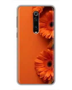 Чохол для Xiaomi Redmi K20 з картинкою «Помаранчеві гербери»