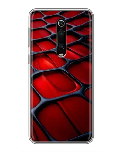 Чехол для Xiaomi Redmi K20 с картинкой «Красная глянцевая сетка» Чехол для Xiaomi Redmi K20 с картинкой «Красная глянцевая сетка»