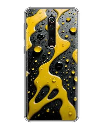Чехол для Xiaomi Redmi K20 с картинкой «Жидкое желтое золото» Чехол для Xiaomi Redmi K20 с картинкой «Жидкое желтое золото»