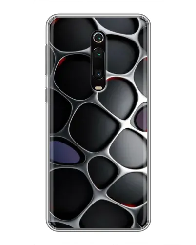 Чехол для Xiaomi Redmi K20 с картинкой «Объемная темная решетка» Чехол для Xiaomi Redmi K20 с картинкой «Объемная темная решетка»