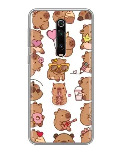 Чохол для Xiaomi Redmi K20 з картинкою «Стікерпак з капібарами» Чохол для Xiaomi Redmi K20 з картинкою «Стікерпак з капібарами»