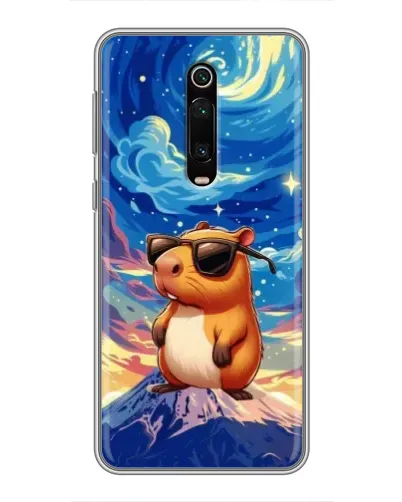 Чехол для Xiaomi Redmi K20 с картинкой «Капибара Ван Гога»