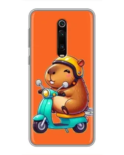 Чохол для Xiaomi Redmi K20 з картинкою «Капібара на скутері» Чохол для Xiaomi Redmi K20 з картинкою «Капібара на скутері»