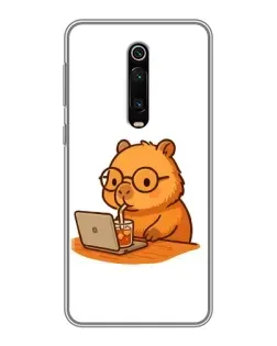 Чохол для Xiaomi Redmi K20 з картинкою «Капібара з ноутбуком» Чохол для Xiaomi Redmi K20 з картинкою «Капібара з ноутбуком»