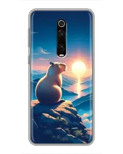 Чохол для Xiaomi Redmi K20 з картинкою «Захід сонця з капібарою» Чохол для Xiaomi Redmi K20 з картинкою «Захід сонця з капібарою»