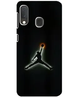 Чехол для Samsung Galaxy A20e с картинкой «Jordan Gradient Logo» Чехол для Samsung Galaxy A20e с картинкой «Jordan Gradient Logo»