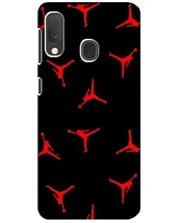 Чехол для Samsung Galaxy A20e с картинкой «Jordan Red Pattern» Чехол для Samsung Galaxy A20e с картинкой «Jordan Red Pattern»