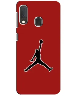 Чехол для Samsung Galaxy A20e с картинкой «Jordan Red Back» Чехол для Samsung Galaxy A20e с картинкой «Jordan Red Back»