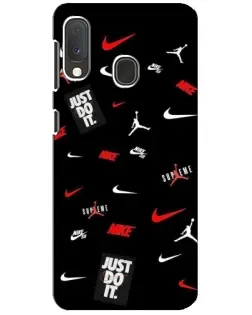Чехол для Samsung Galaxy A20e с картинкой «Nike Mix Pattern» Чехол для Samsung Galaxy A20e с картинкой «Nike Mix Pattern»