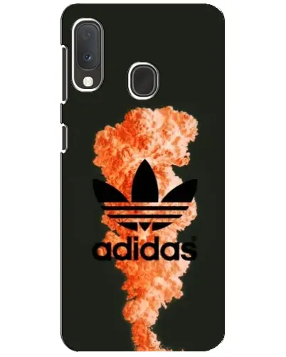 Чохол для Samsung Galaxy A20e з картинкою «Помаранчевий дим Adidas» Чохол для Samsung Galaxy A20e з картинкою «Помаранчевий дим Adidas»