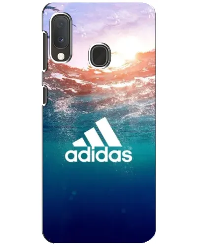 Чохол для Samsung Galaxy A20e з картинкою «Океанська глибина адідас» Чохол для Samsung Galaxy A20e з картинкою «Океанська глибина адідас»