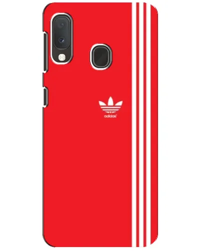 Чохол для Samsung Galaxy A20e з картинкою «Червоний мінімалізм Adidas» Чохол для Samsung Galaxy A20e з картинкою «Червоний мінімалізм Adidas»