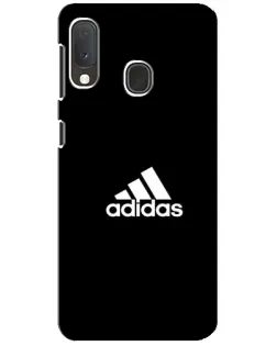 Чохол для Samsung Galaxy A20e з картинкою «Чорна класика Adidas»