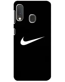 Чехол для Samsung Galaxy A20e с картинкой «Минималистический Найк»