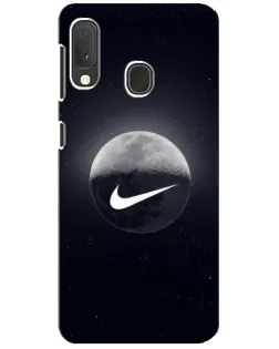 Чехол для Samsung Galaxy A20e с картинкой «Nike в стиле граффити»
