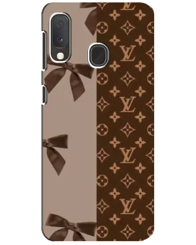 Чехол для Samsung Galaxy A20e с картинкой «Louis Vuitton — банты»