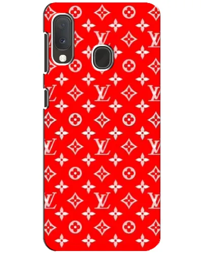 Чехол для Samsung Galaxy A20e с картинкой «Яркий паттерн LV»