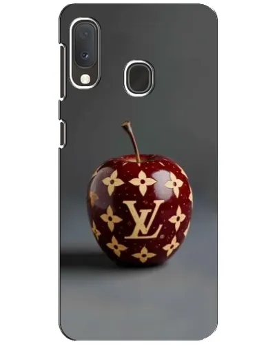 Чехол для Samsung Galaxy A20e с картинкой «Красное яблоко LV»