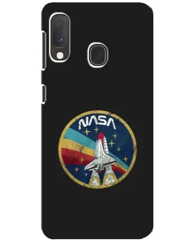 Чохол для Samsung Galaxy A20e з картинкою «NASA — емблема місії» Чохол для Samsung Galaxy A20e з картинкою «NASA — емблема місії»