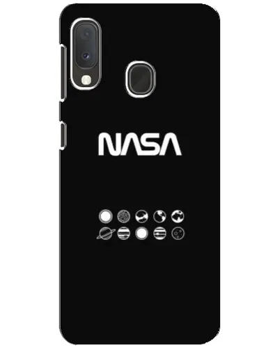 Чохол для Samsung Galaxy A20e з картинкою «NASA — технічний принт» Чохол для Samsung Galaxy A20e з картинкою «NASA — технічний принт»