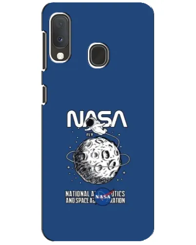 Чохол для Samsung Galaxy A20e з картинкою «NASA — місячна місія» Чохол для Samsung Galaxy A20e з картинкою «NASA — місячна місія»
