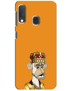Чохол для Samsung Galaxy A20e з картинкою «Золота мавпа Bored Ape» Чохол для Samsung Galaxy A20e з картинкою «Золота мавпа Bored Ape»
