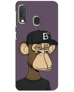 Чохол для Samsung Galaxy A20e з картинкою «Bored Ape в кепці»