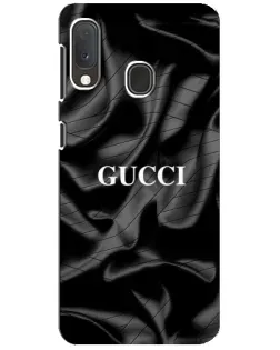 Чохол для Samsung Galaxy A20e з картинкою «Gucci — шовкові хвилі» Чохол для Samsung Galaxy A20e з картинкою «Gucci — шовкові хвилі»