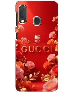 Чохол для Samsung Galaxy A20e з картинкою «Gucci — золотий сад» Чохол для Samsung Galaxy A20e з картинкою «Gucci — золотий сад»