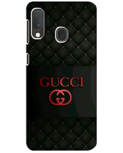 Чохол для Samsung Galaxy A20e з картинкою «Gucci — стьобаний чорний»