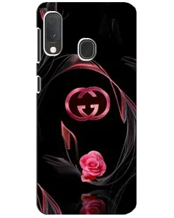 Чохол для Samsung Galaxy A20e з картинкою «Gucci — неонова троянда» Чохол для Samsung Galaxy A20e з картинкою «Gucci — неонова троянда»