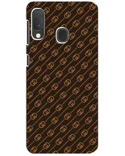 Чохол для Samsung Galaxy A20e з картинкою «Gucci — золоті діагоналі» Чохол для Samsung Galaxy A20e з картинкою «Gucci — золоті діагоналі»