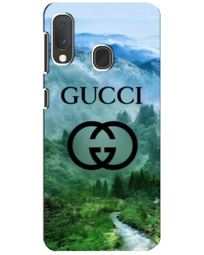Чохол для Samsung Galaxy A20e з картинкою «Gucci — гірський пейзаж»
