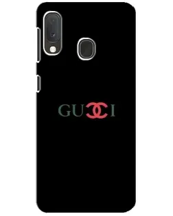 Чохол для Samsung Galaxy A20e з картинкою «Gucci — червоний градієнт» Чохол для Samsung Galaxy A20e з картинкою «Gucci — червоний градієнт»