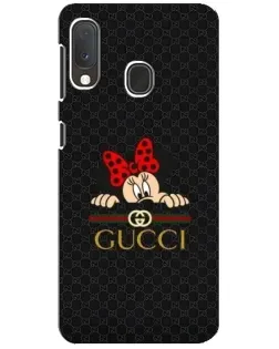 Чохол для Samsung Galaxy A20e з картинкою «Мінні Маус Gucci — чорний» Чохол для Samsung Galaxy A20e з картинкою «Мінні Маус Gucci — чорний»