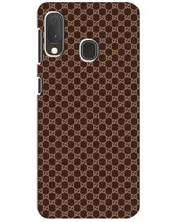 Чохол для Samsung Galaxy A20e з картинкою «Gucci — шоколадна сітка» Чохол для Samsung Galaxy A20e з картинкою «Gucci — шоколадна сітка»