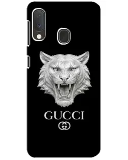Чохол для Samsung Galaxy A20e з картинкою «Gucci — срібний лев» Чохол для Samsung Galaxy A20e з картинкою «Gucci — срібний лев»