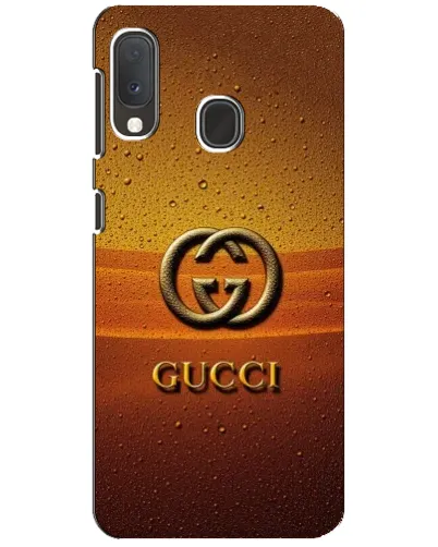 Чехол для Samsung Galaxy A20e с картинкой «Gucci — солнечный градиент» Чехол для Samsung Galaxy A20e с картинкой «Gucci — солнечный градиент»