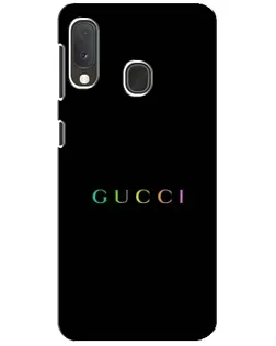 Чохол для Samsung Galaxy A20e з картинкою «Gucci — неоновий мінімалізм» Чохол для Samsung Galaxy A20e з картинкою «Gucci — неоновий мінімалізм»