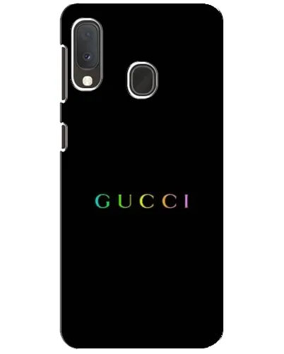 Чехол для Samsung Galaxy A20e с картинкой «Gucci — неоновый минимализм» Чехол для Samsung Galaxy A20e с картинкой «Gucci — неоновый минимализм»
