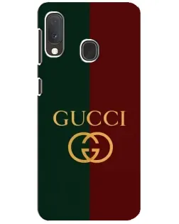 Чохол для Samsung Galaxy A20e з картинкою «Gucci — темно-зелений градієнт» Чохол для Samsung Galaxy A20e з картинкою «Gucci — темно-зелений градієнт»