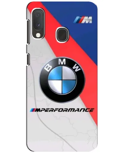 Чехол для Samsung Galaxy A20e с картинкой «BMW Performance стиль» Чехол для Samsung Galaxy A20e с картинкой «BMW Performance стиль»