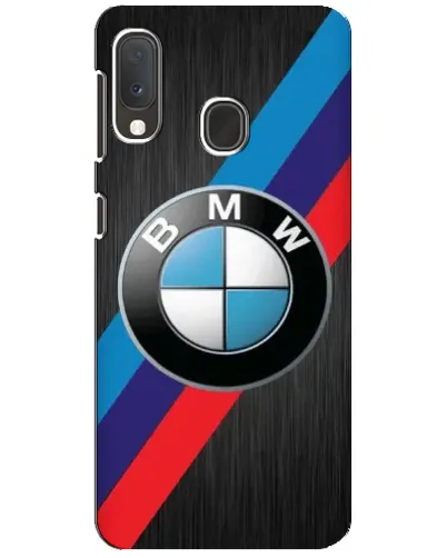 Чехол для Samsung Galaxy A20e с картинкой «BMW M-stripes стиль» Чехол для Samsung Galaxy A20e с картинкой «BMW M-stripes стиль»