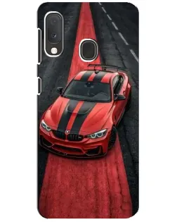 Чехол для Samsung Galaxy A20e с картинкой «BMW на красной дорожке»