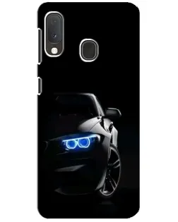Чехол для Samsung Galaxy A20e с картинкой «BMW — ночной взгляд»