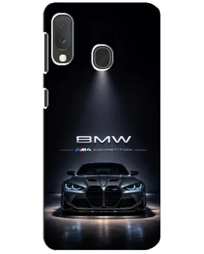 Чехол для Samsung Galaxy A20e с картинкой «BMW сквозь ночной город» Чехол для Samsung Galaxy A20e с картинкой «BMW сквозь ночной город»
