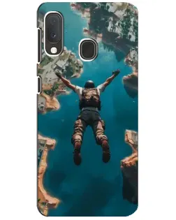 Чохол для Samsung Galaxy A20e з картинкою «PUBG — вільне падіння»